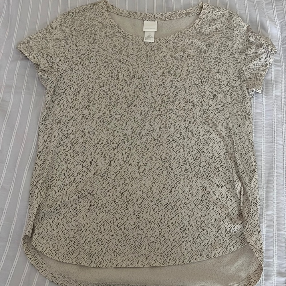 H&M polka dot blouse